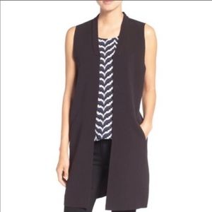 Trouve Raw Hem Vest